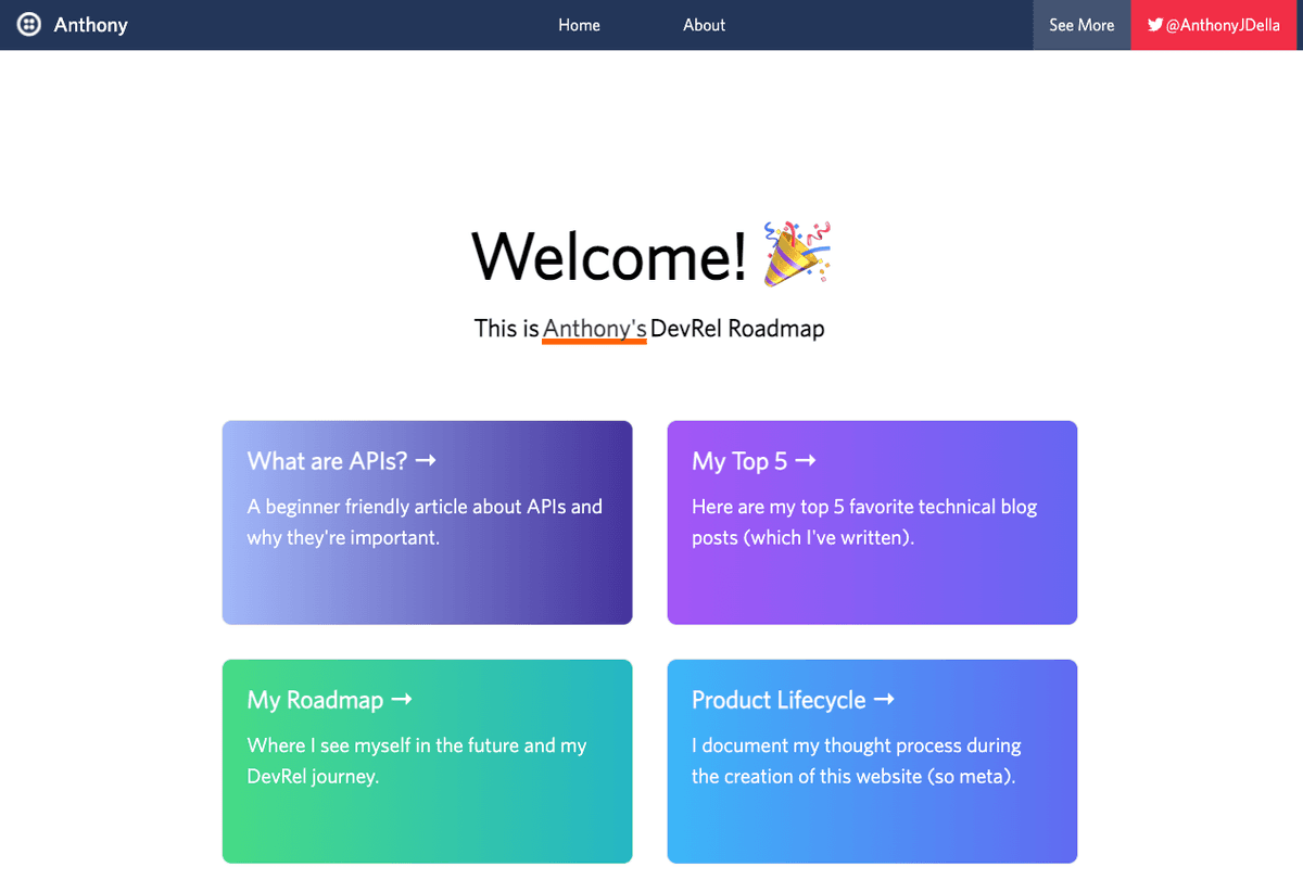 More Features Homepage